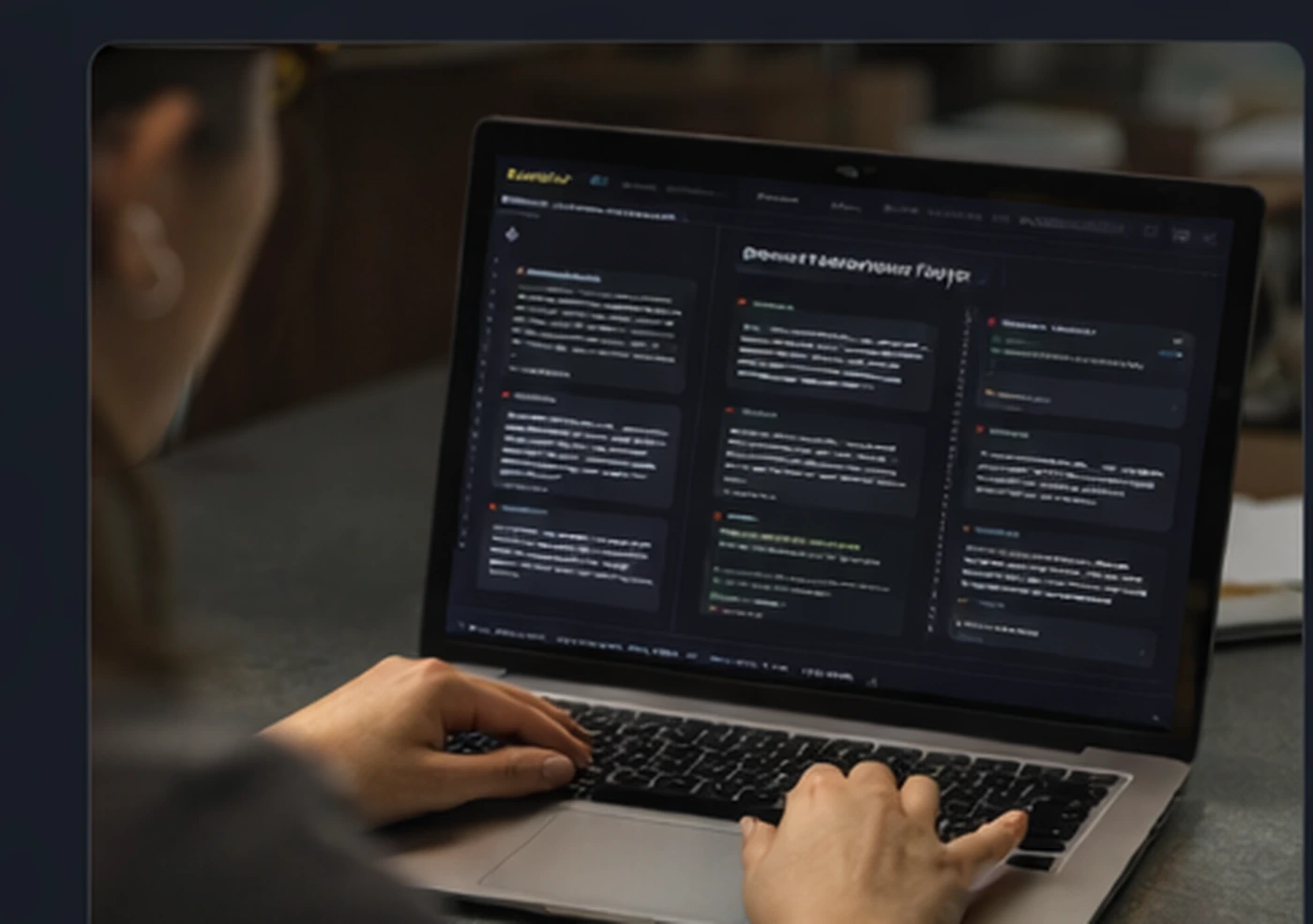Founder Thread report preview in a dark Qonviz UI